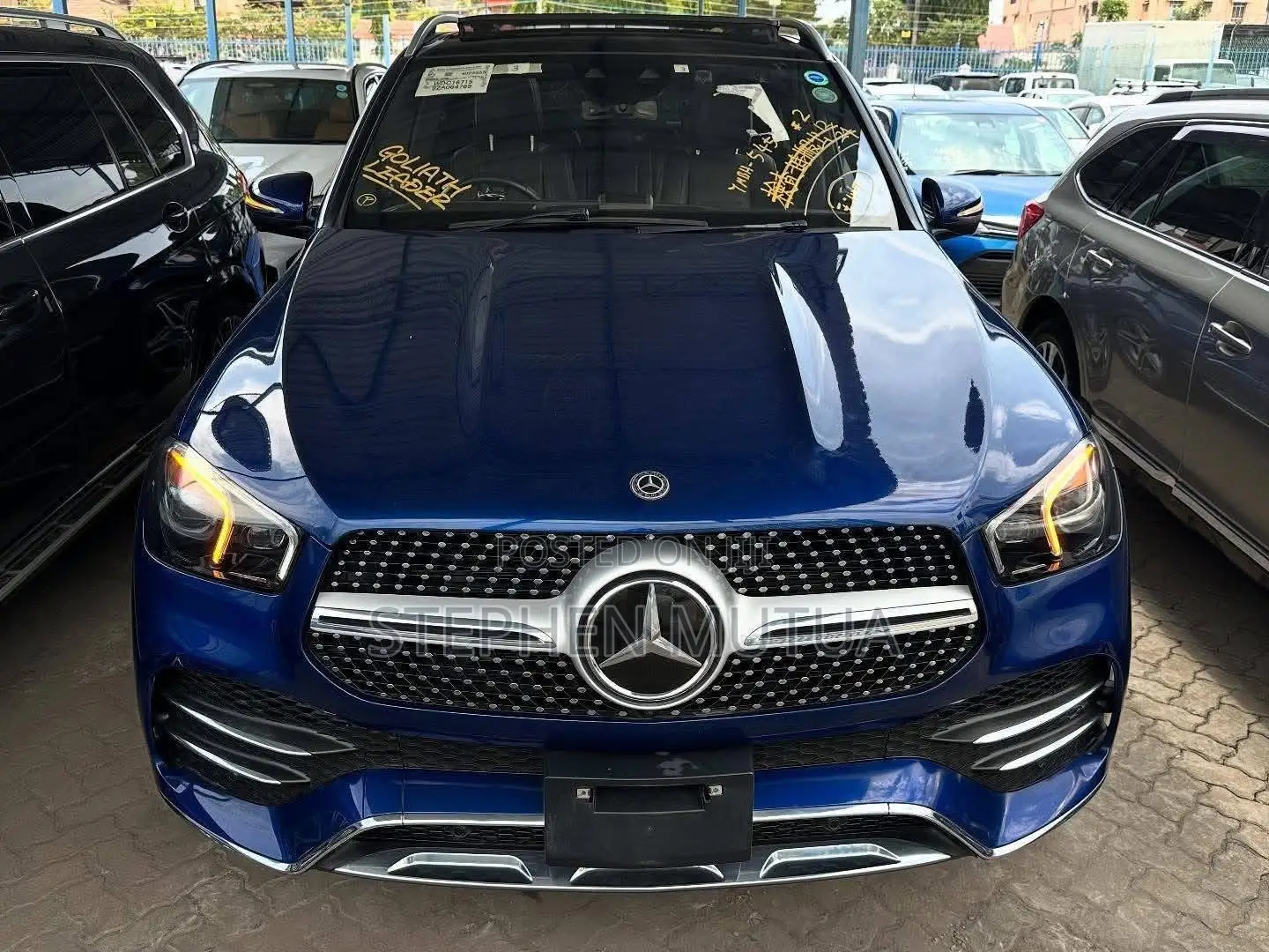 Mercedes-Benz GLE-Class GLE 450 4MATIC 2021 Blue