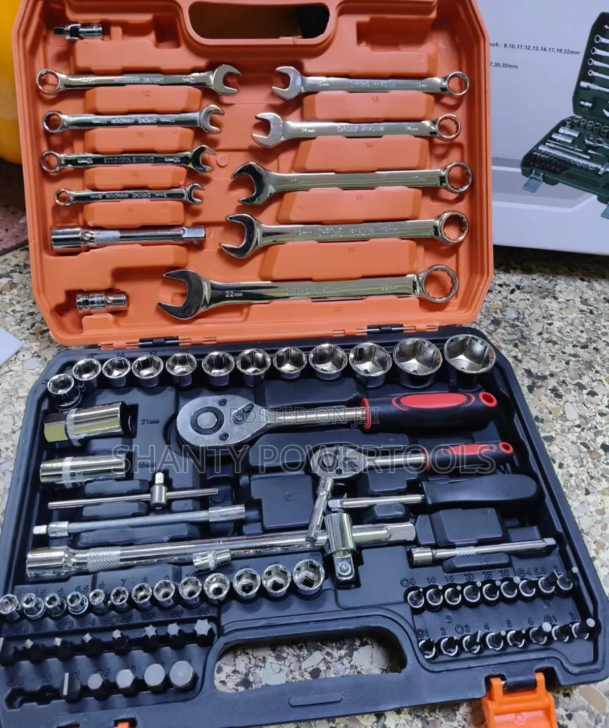 Quality 82pieces Socket Mechanical Tool Box