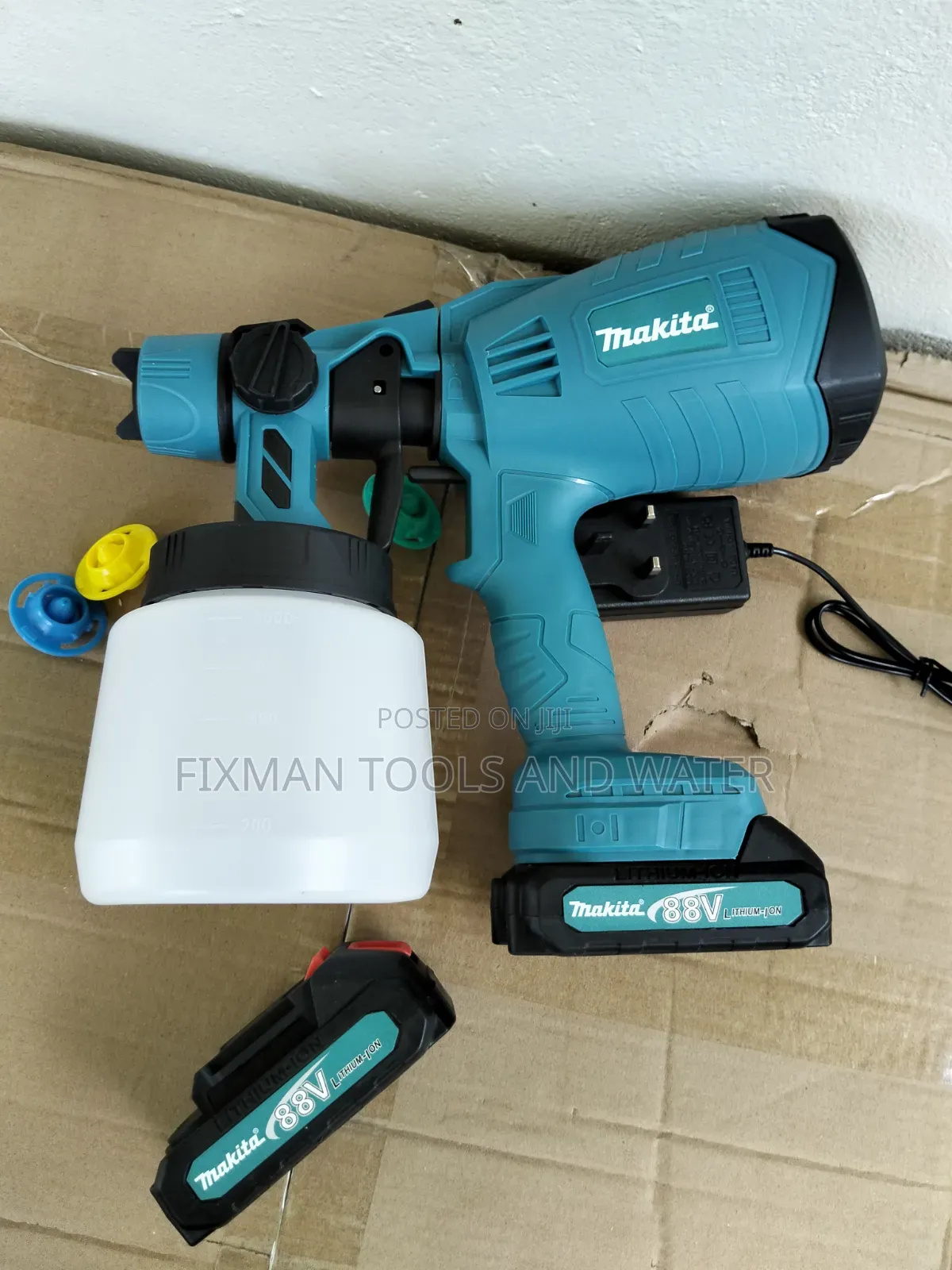 Top MAKITA Cordless Spray Gun 88 v 2 Battery for Fine Painting