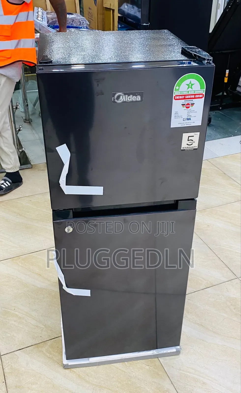 Midea 127litres Double Door Fridge