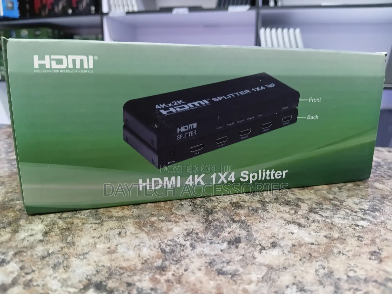 4K HDMI Splitter 1×4 (1 in 4 Out)