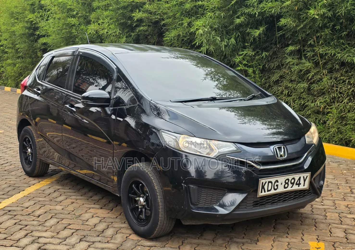 Honda Fit 2015 Black
