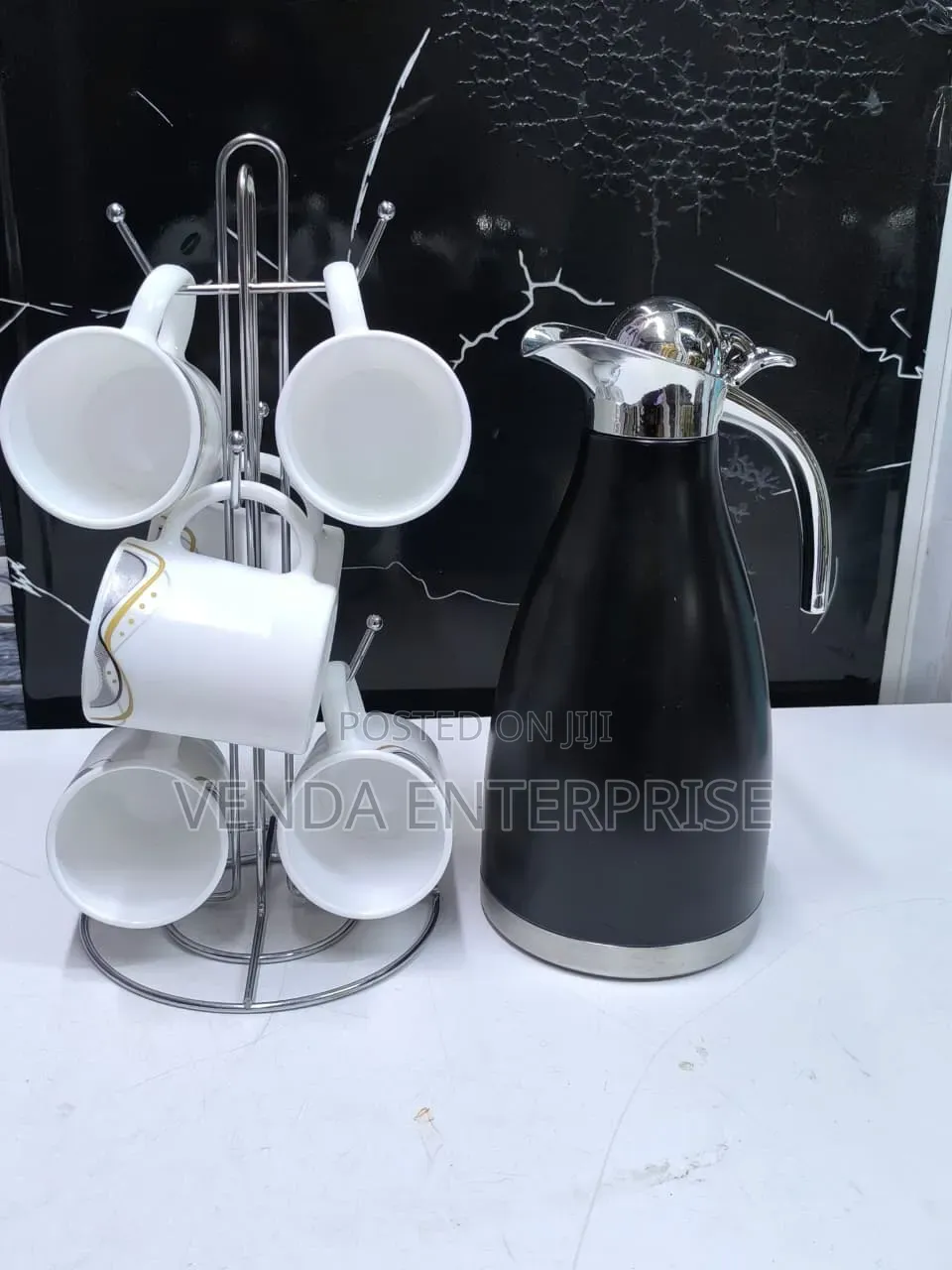 Tea Set Combo White and Black