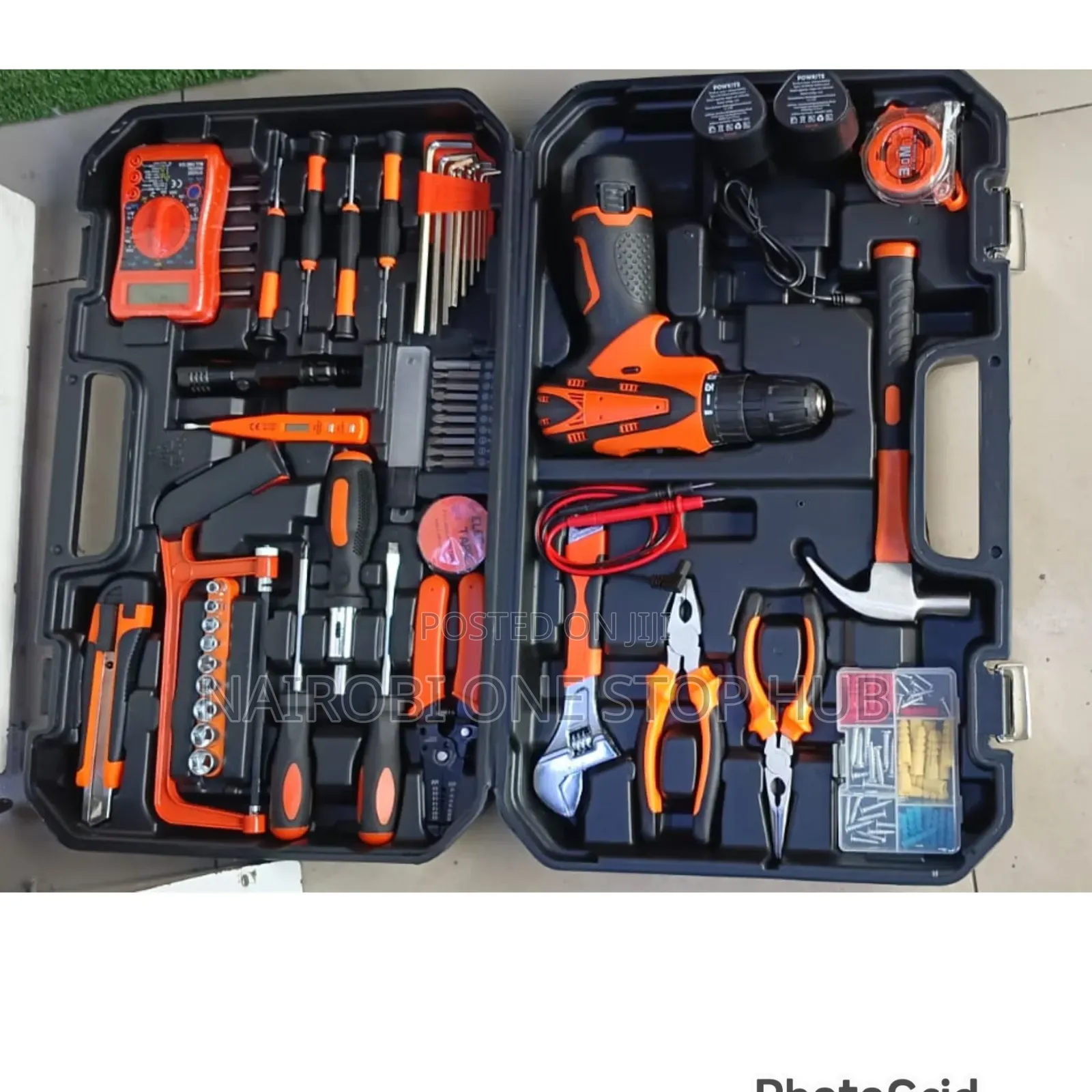 Cordless Drill Set + Multimeter