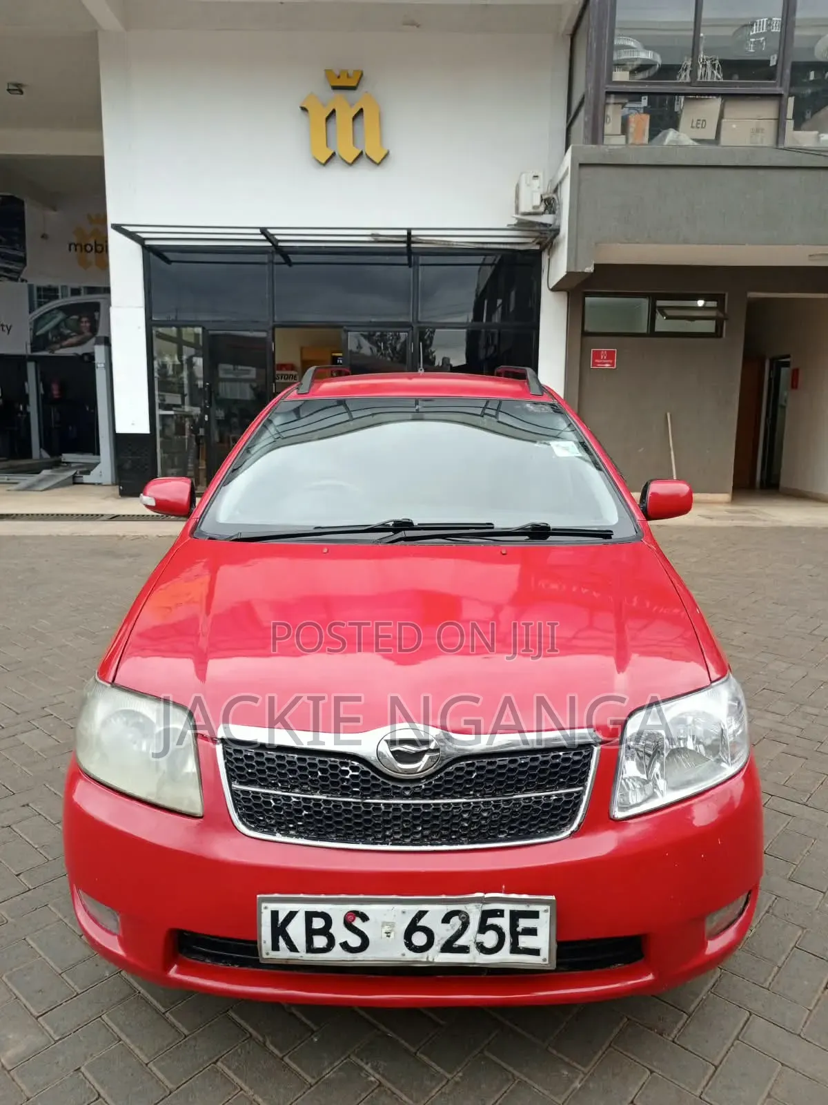 Toyota Corolla Fielder 2006 Red