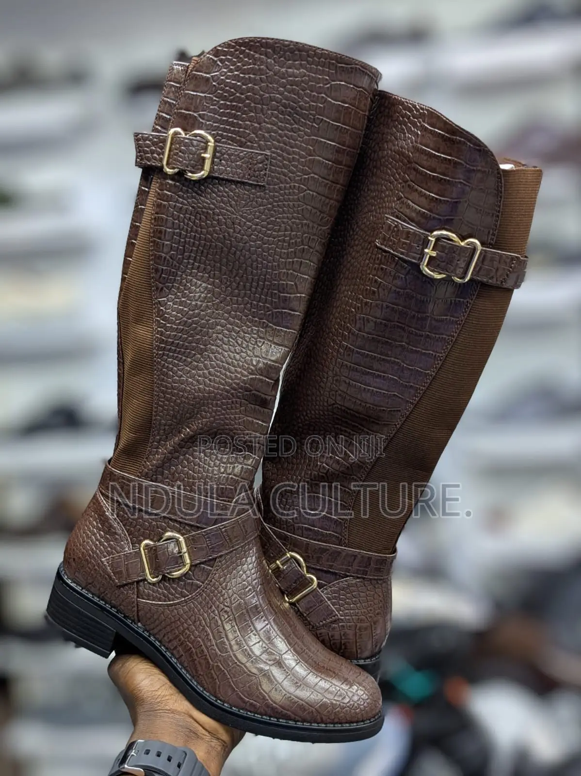 Ladies Knee High Boots From Turkey