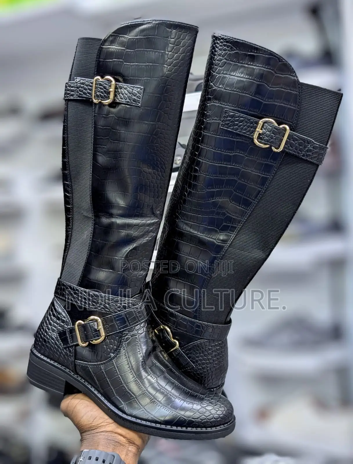Ladies Knee High Boots From Turkey