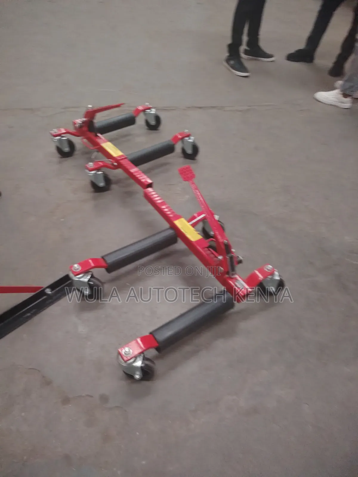 Foot  Operated Lifting and Lowering Pedal Car Moving Tool Sunshine