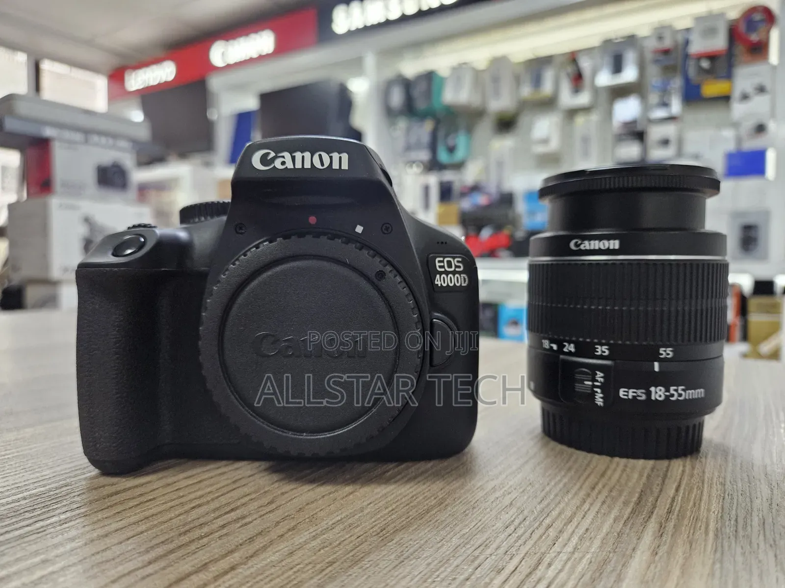 Canon EOS 4000D 18 Megapixel 1080p Resolution