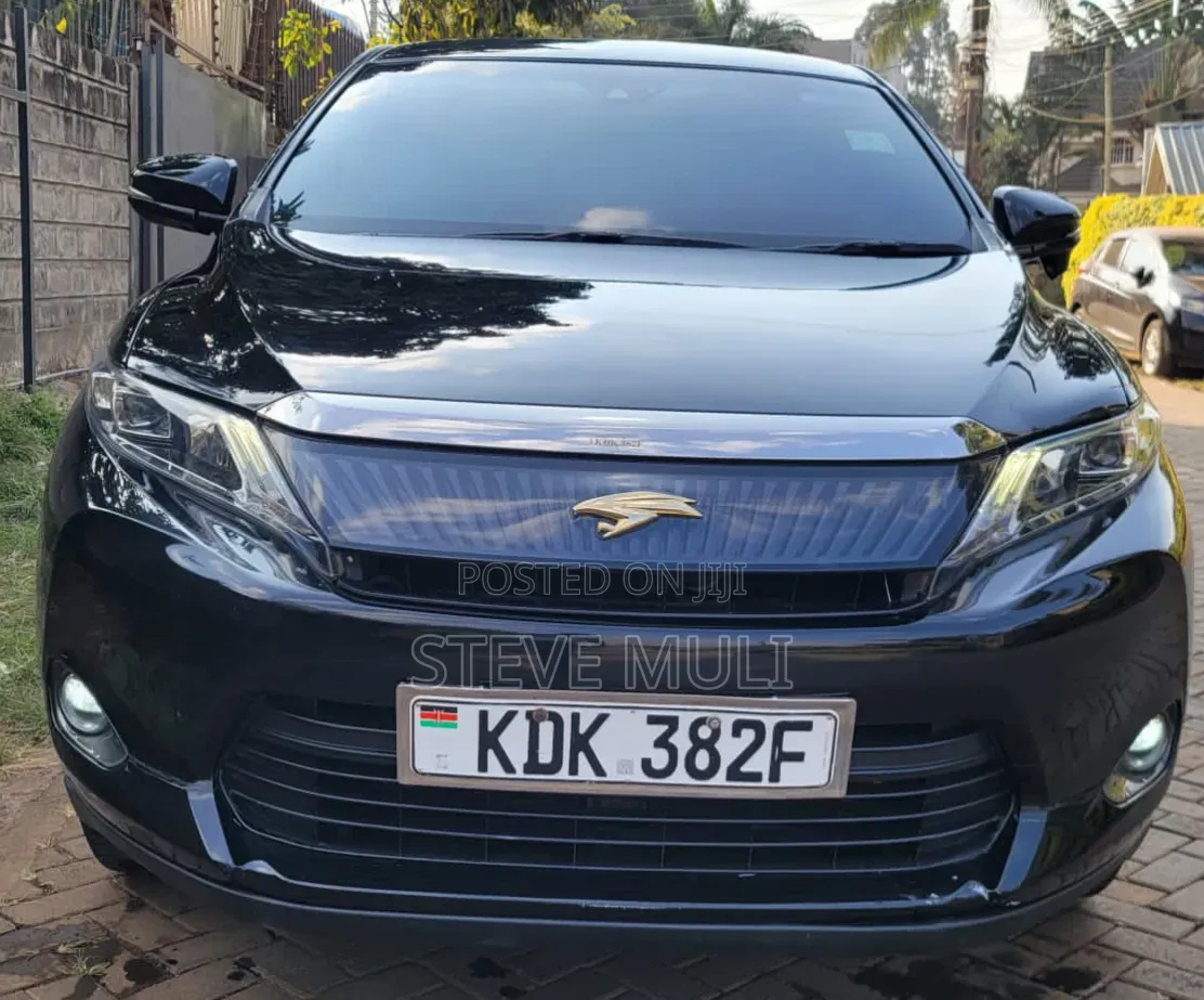 Toyota Harrier 2016 Matt Black