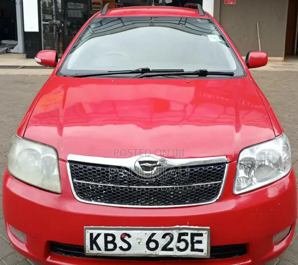 Toyota Corolla Fielder 2006 Red