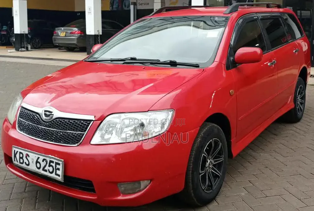 Toyota Corolla Fielder 2006 Red