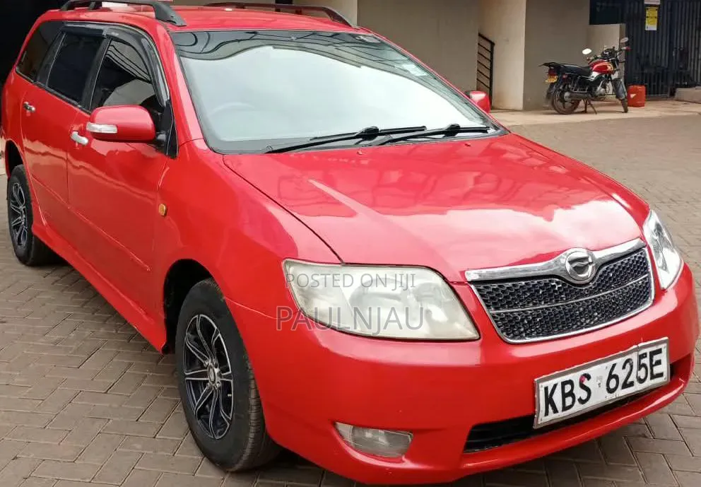 Toyota Corolla Fielder 2006 Red