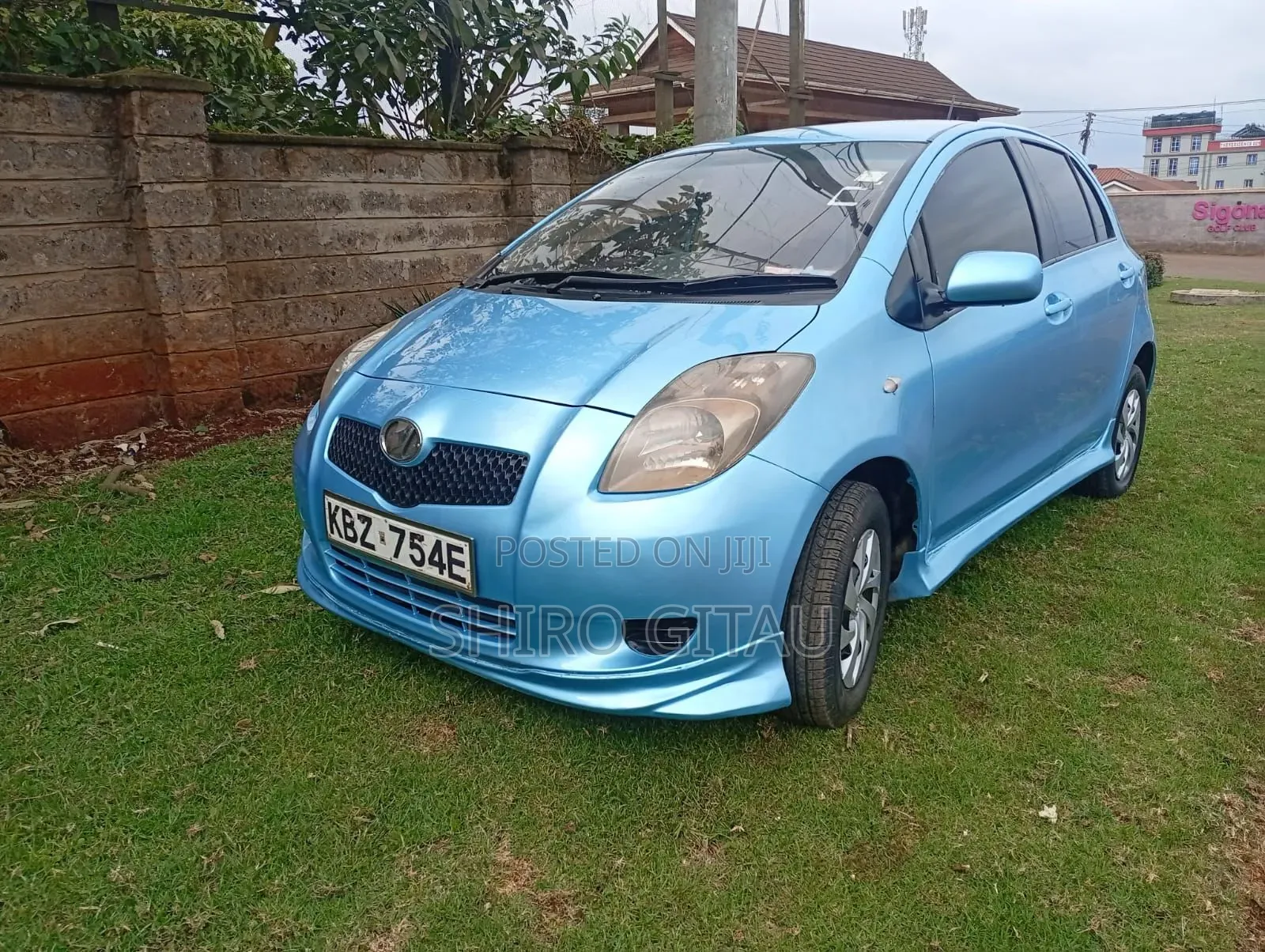 Toyota Vitz 2007 Blue