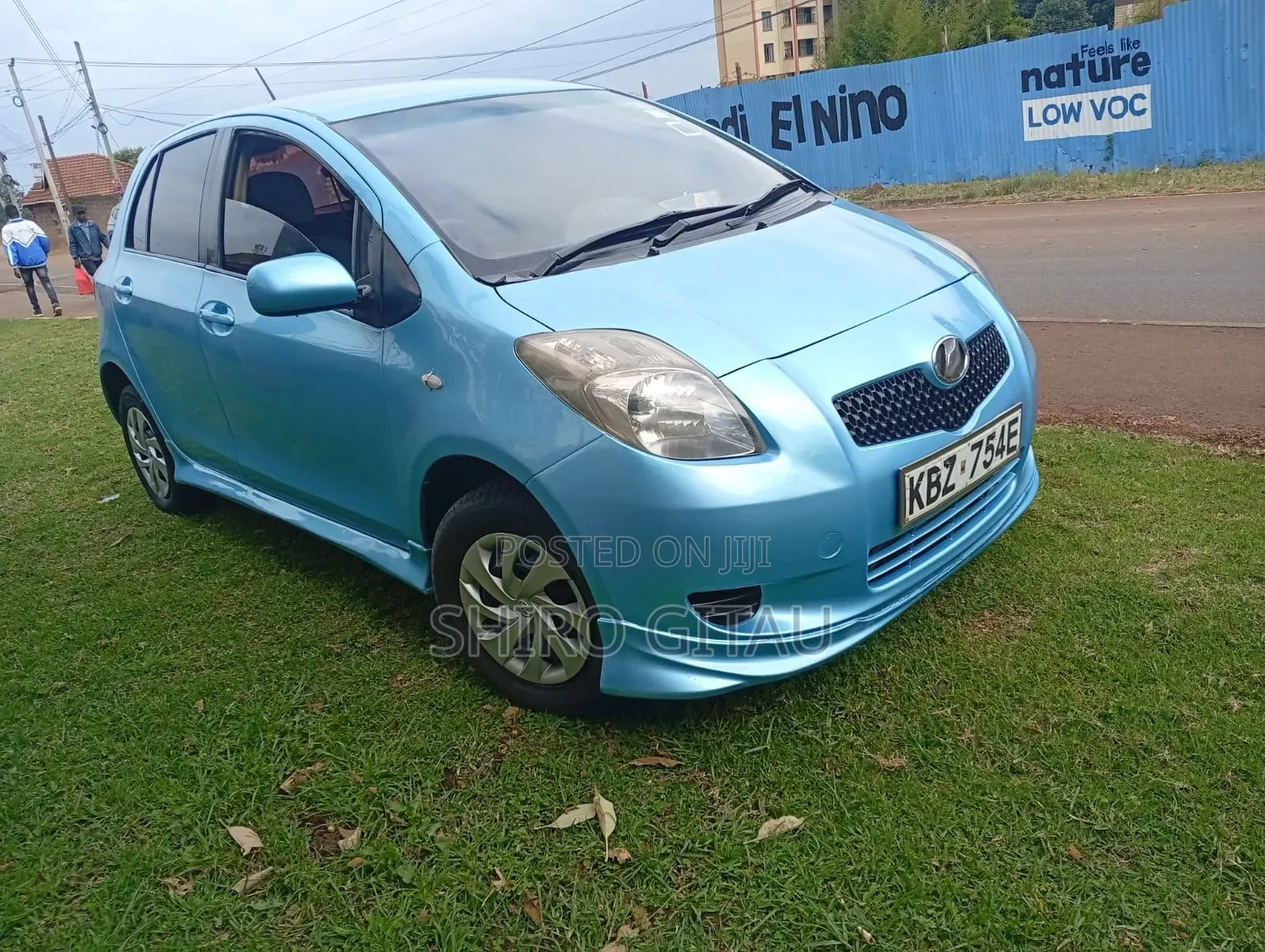Toyota Vitz 2007 Blue