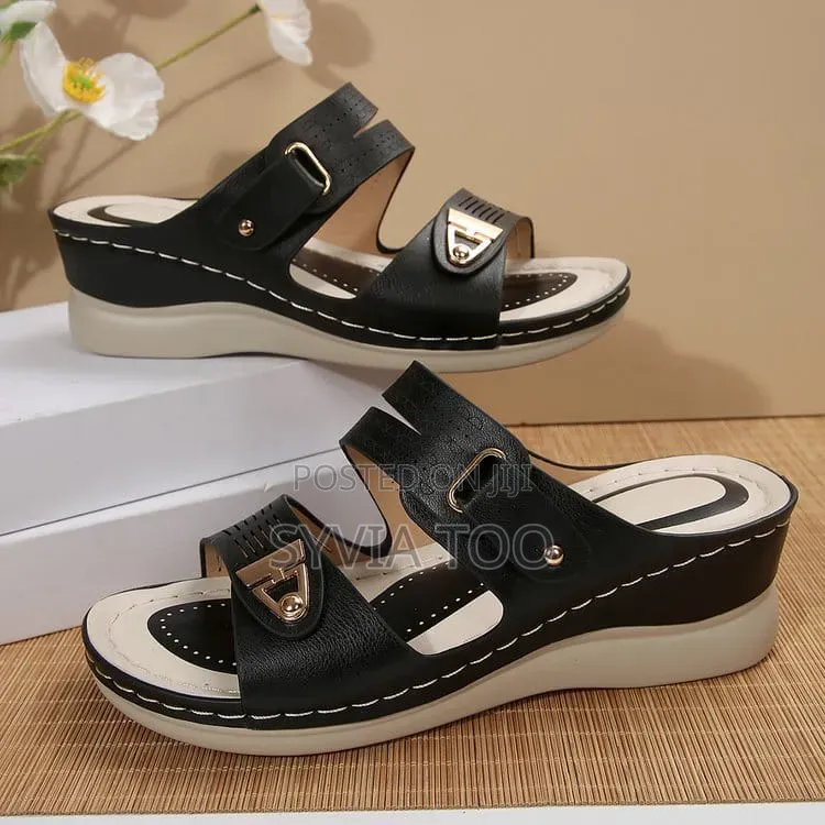 Ladies Cute Open Wedges