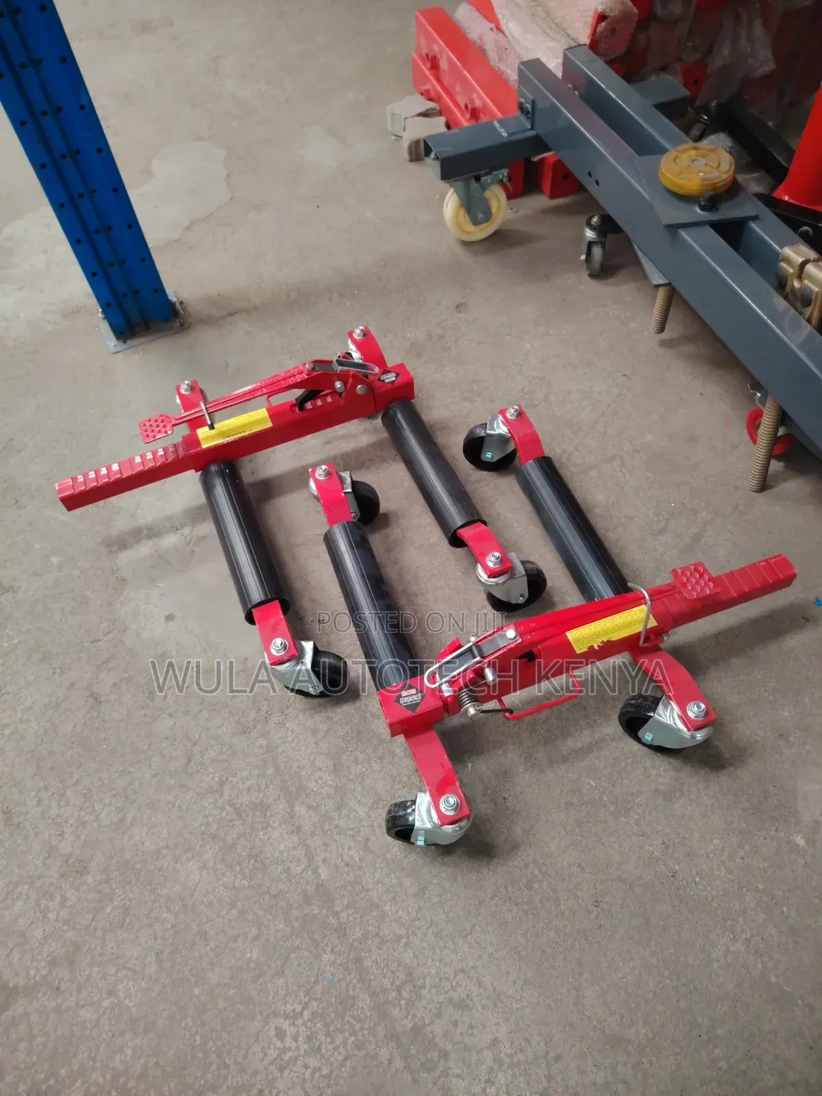Adjustable Wheel Support Arms Heavy Duty Car Moving Tool Sunshine