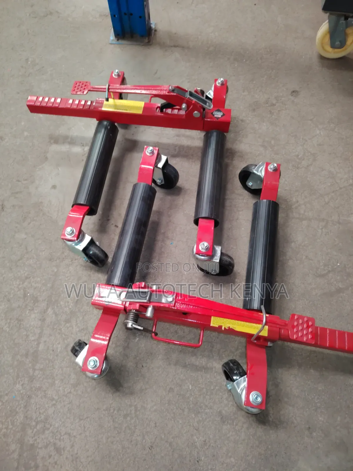 Adjustable Wheel Support Arms Heavy Duty Car Moving Tool Sunshine