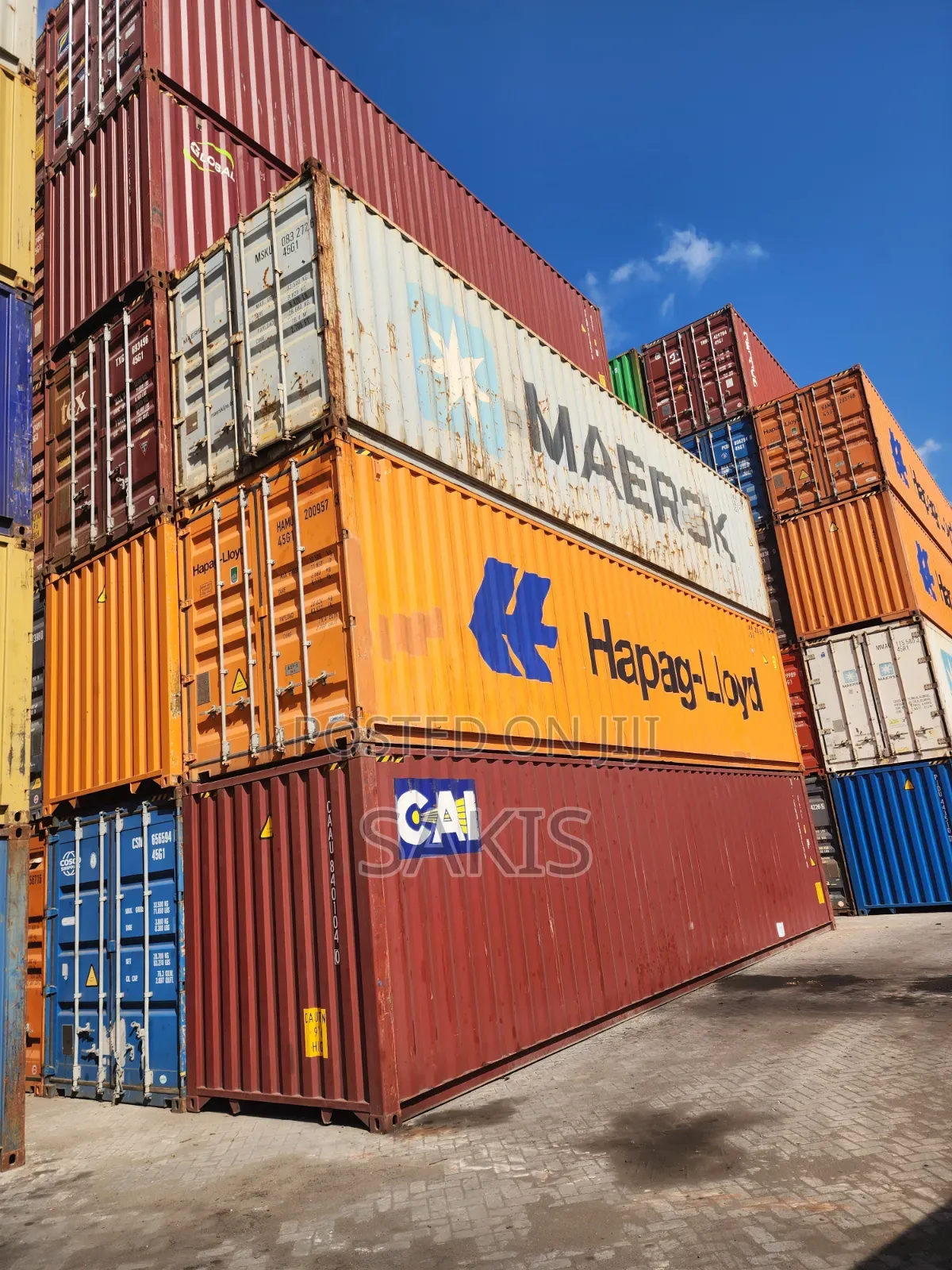 Ziko Kwa Wingi! 40ft Containers Za High Cube Bei Mzuri
