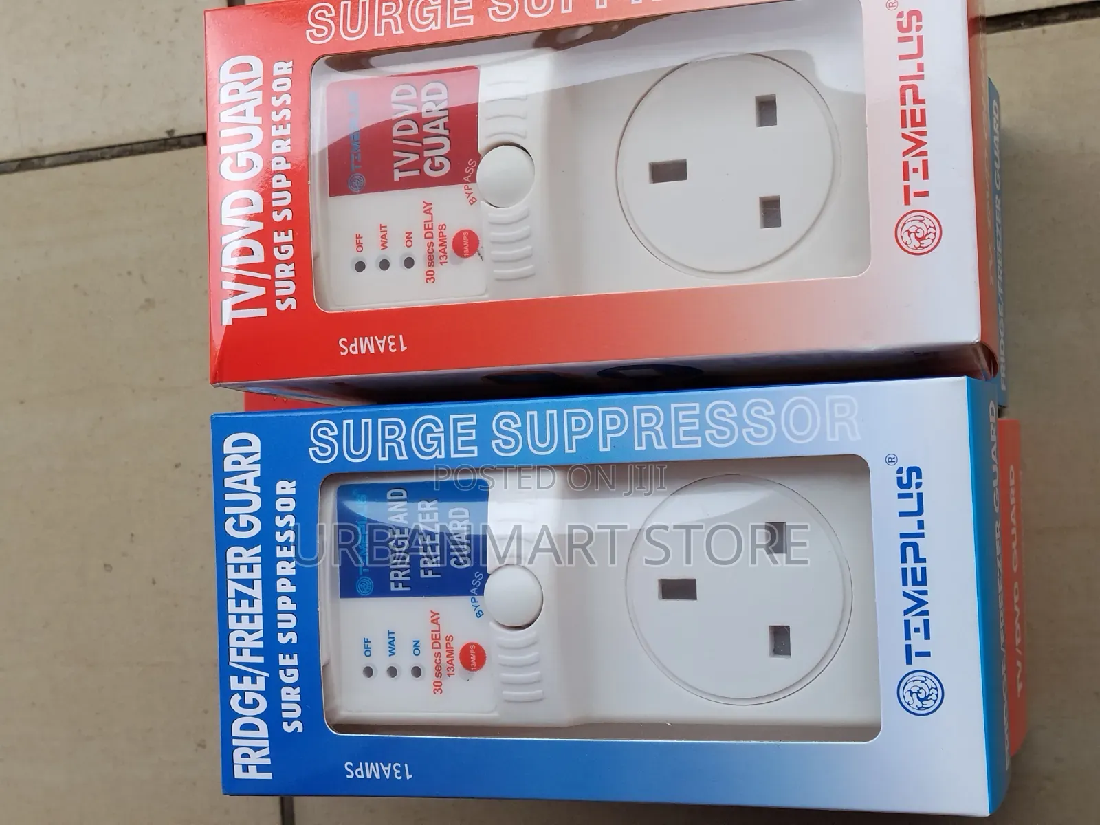 13A Timeplus Fridge Freezer Voltage Surge Protector- Guard