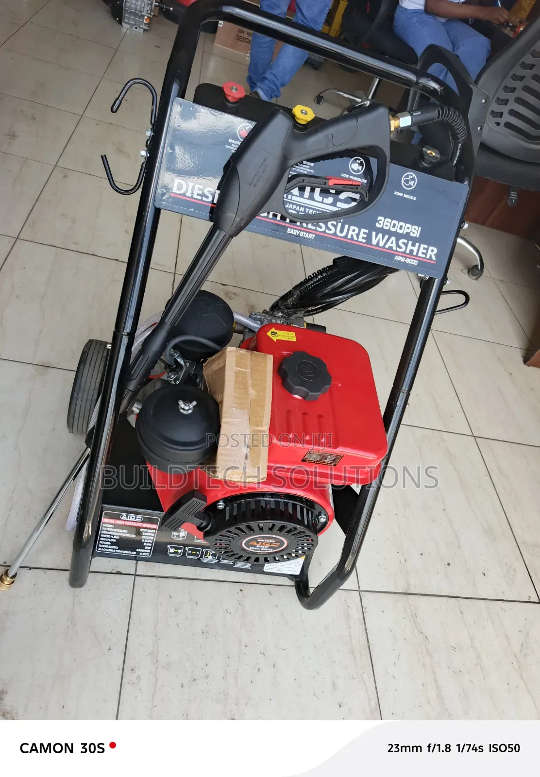 Aico Diesel  Pressure Washer/ 3600 Psi Aico Japan Brand