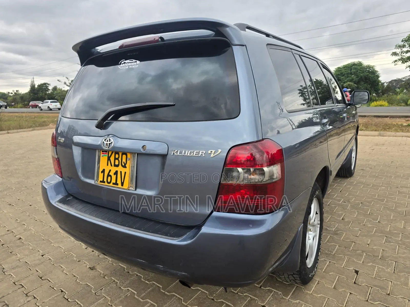 Toyota Kluger 2006 Gray