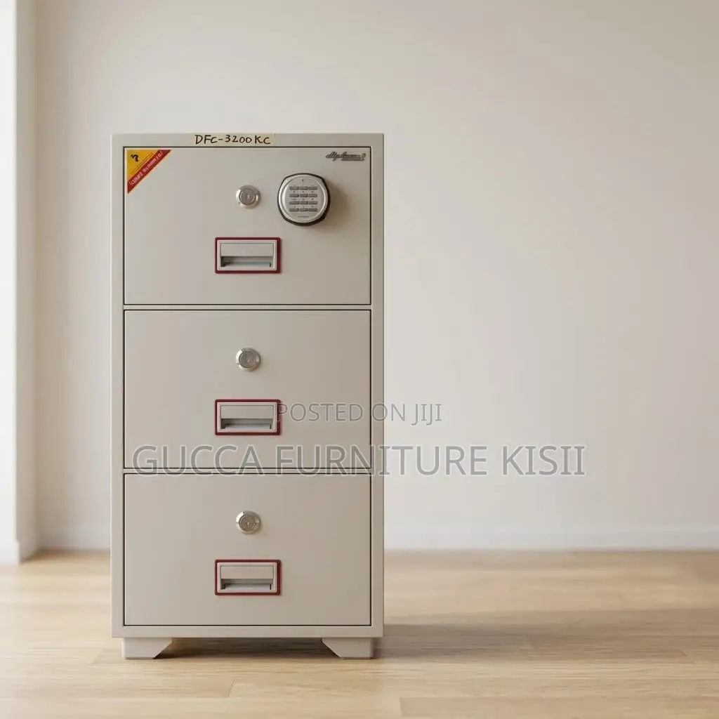 Safe Box; 3-Drawer Cash Diplomat Safe Box