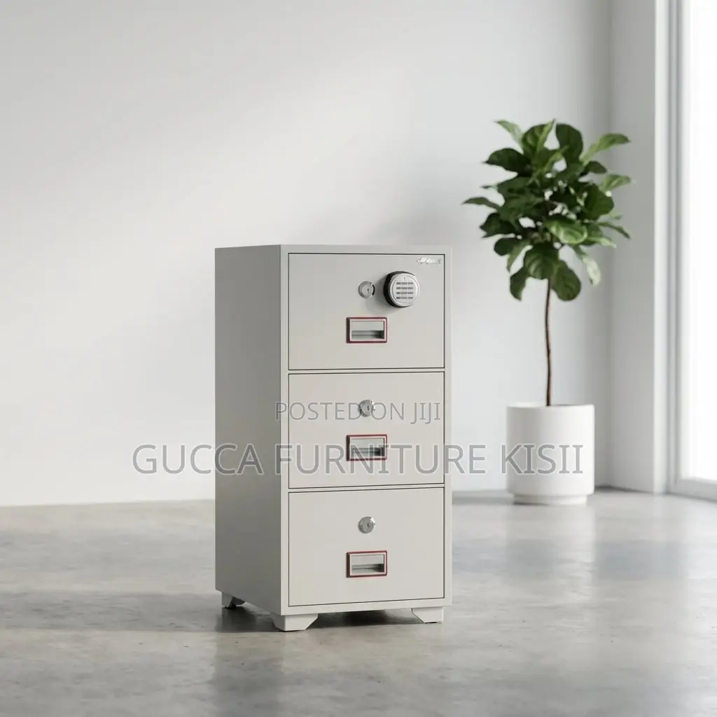 Safe Box; 3-Drawer Cash Diplomat Safe Box