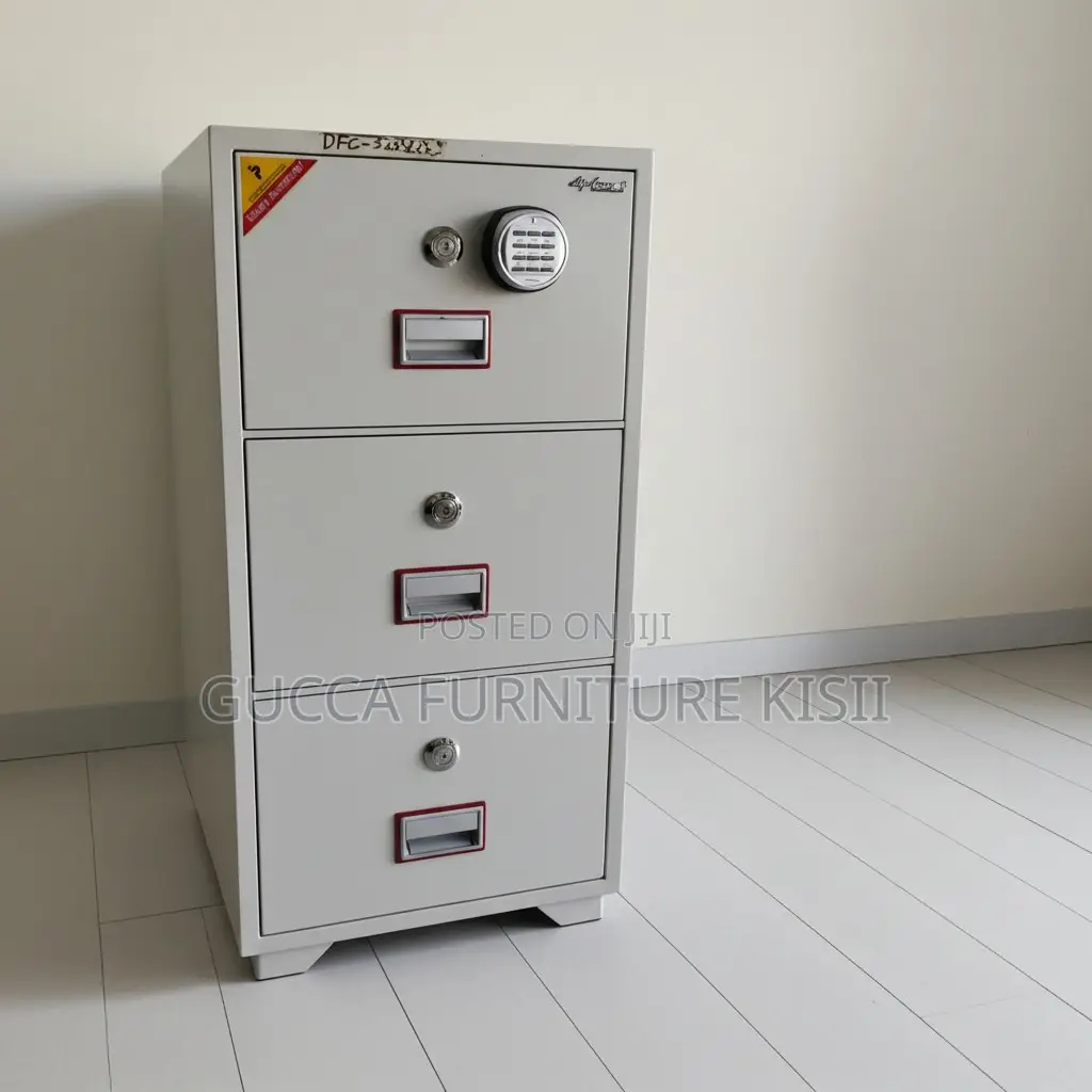 Safe Box; 3-Drawer Cash Diplomat Safe Box