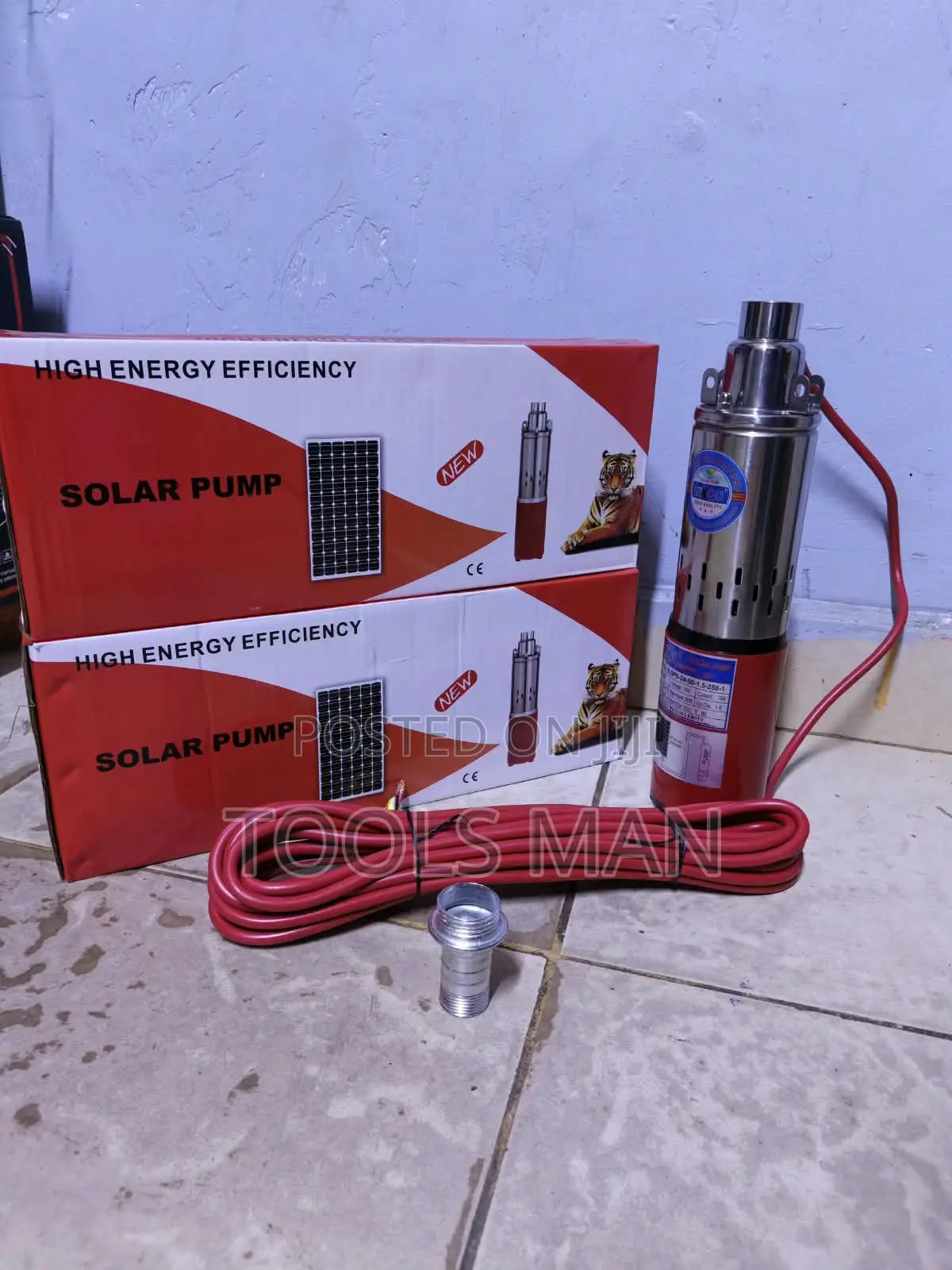 Solar Pump 24V 250W 50M Screw-Type Water Pump