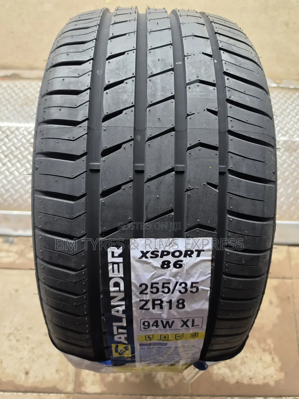 255 /35 R18 ATLANDER TIRES (Thailand)