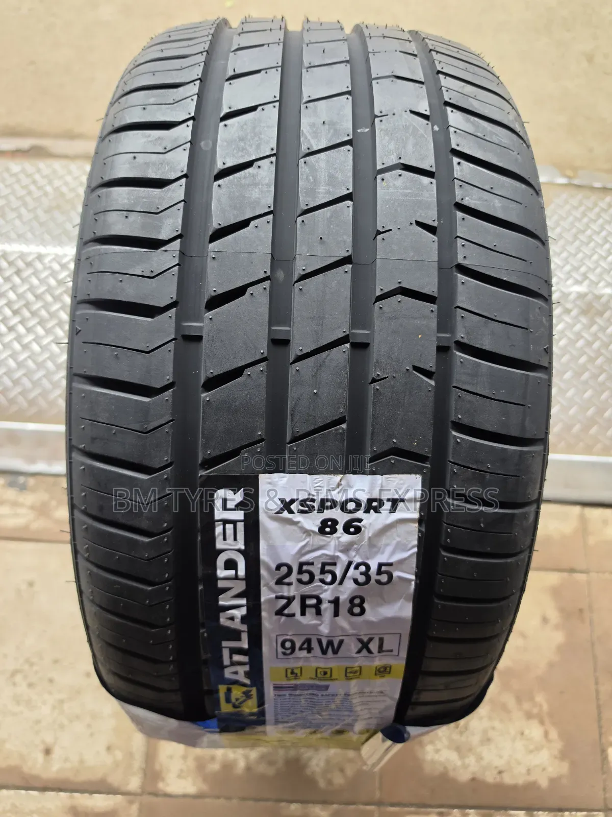 255 /35 R18 ATLANDER TIRES (Thailand)