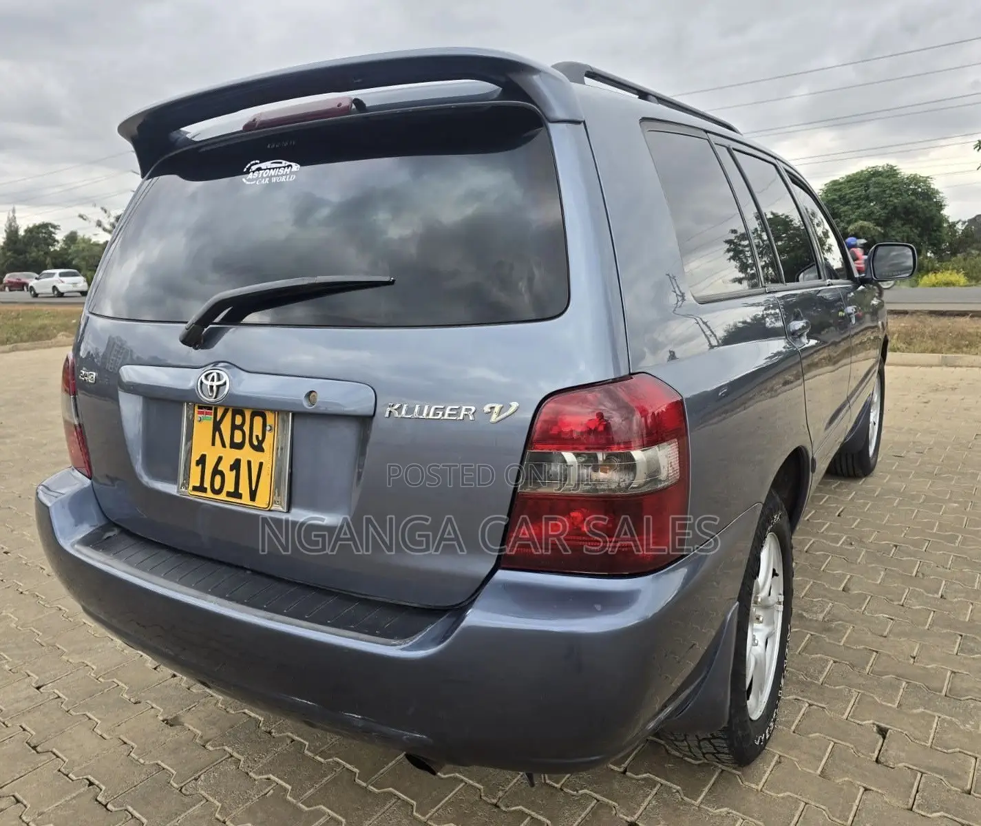 Toyota Kluger 2006 Blue