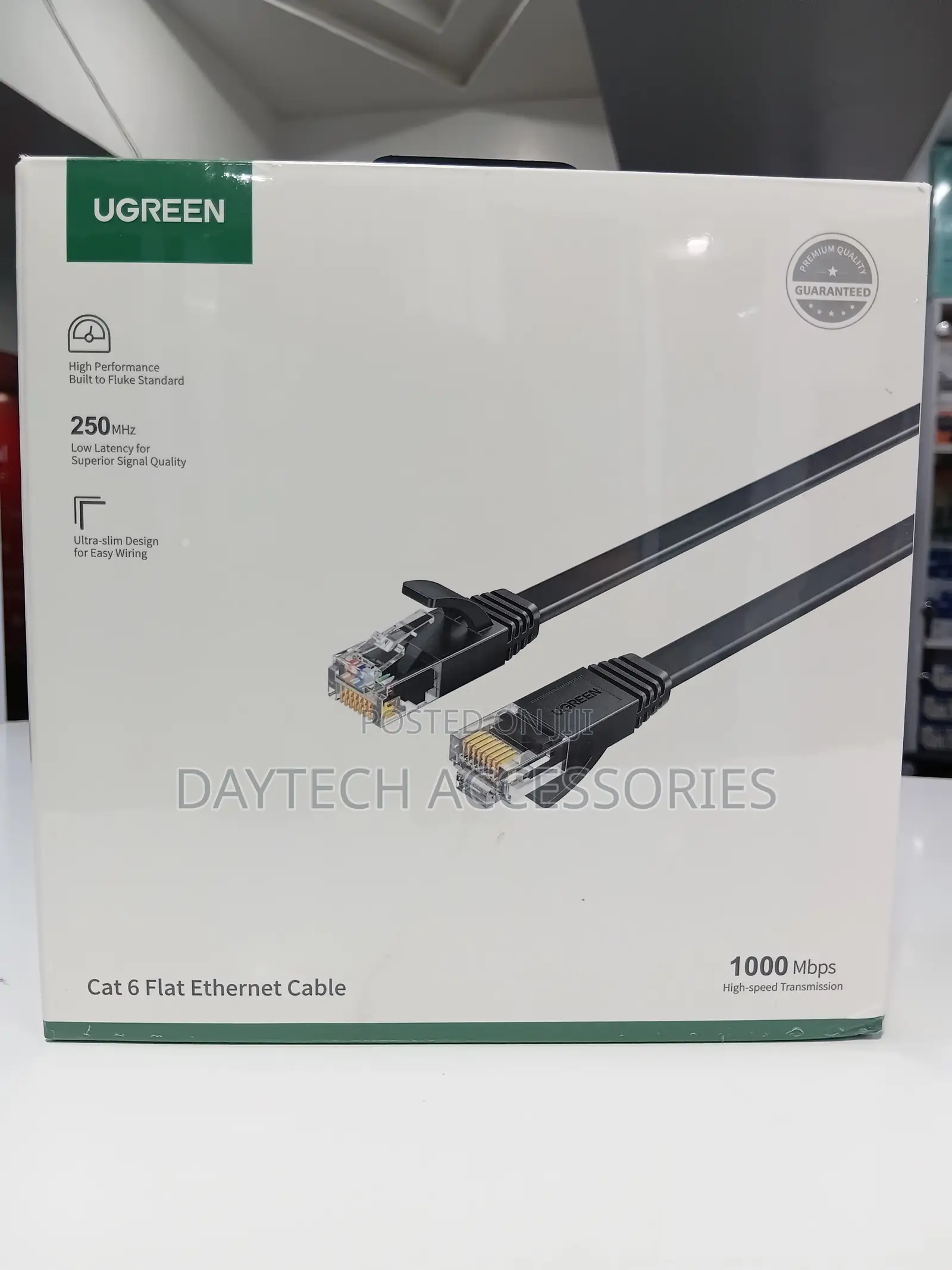 UGREEN Cat 6 U/Utp Ethernet Flat Cable 30m NW102 50182