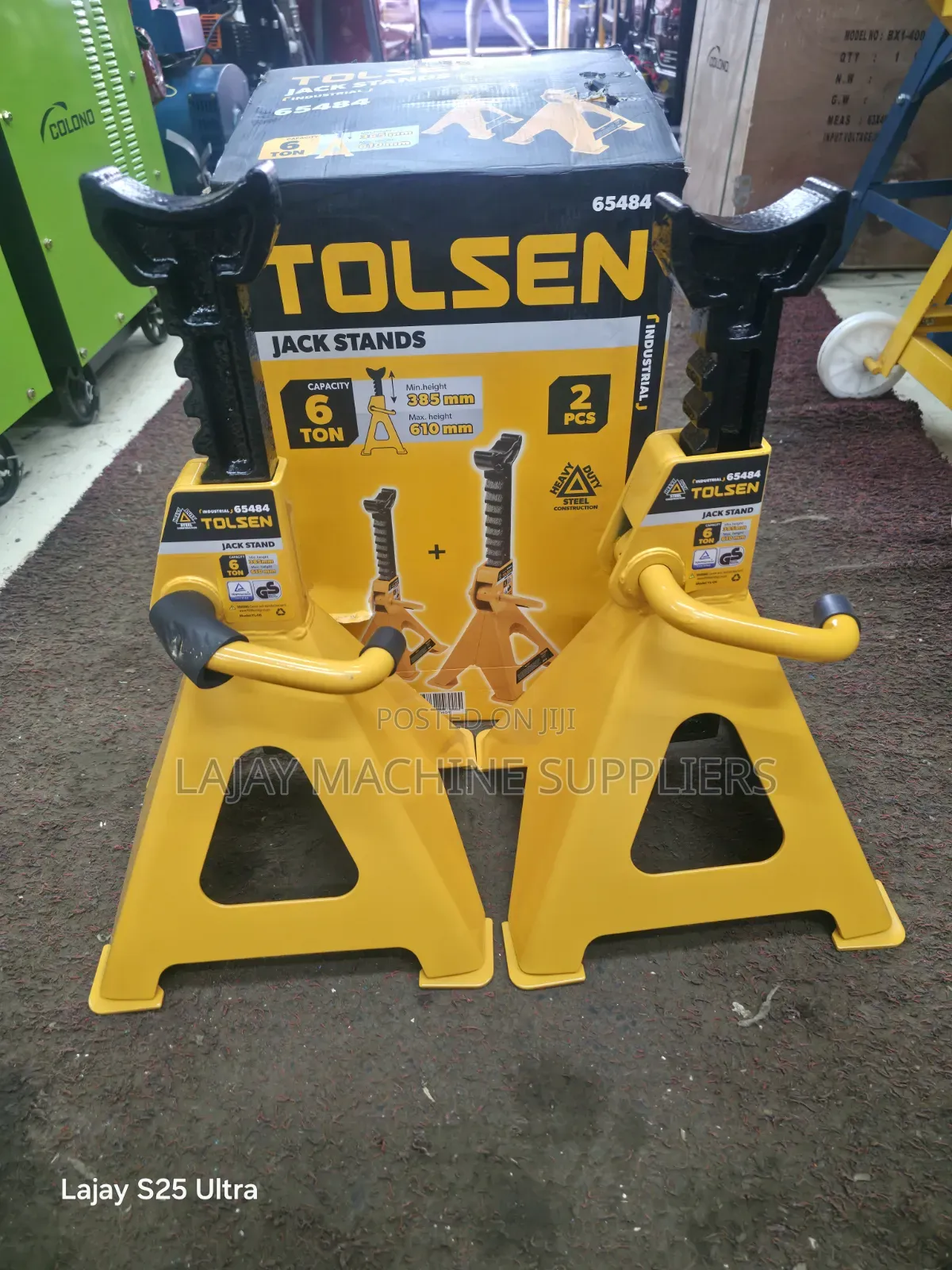 Tolsen Germany 6ton Jack Stand