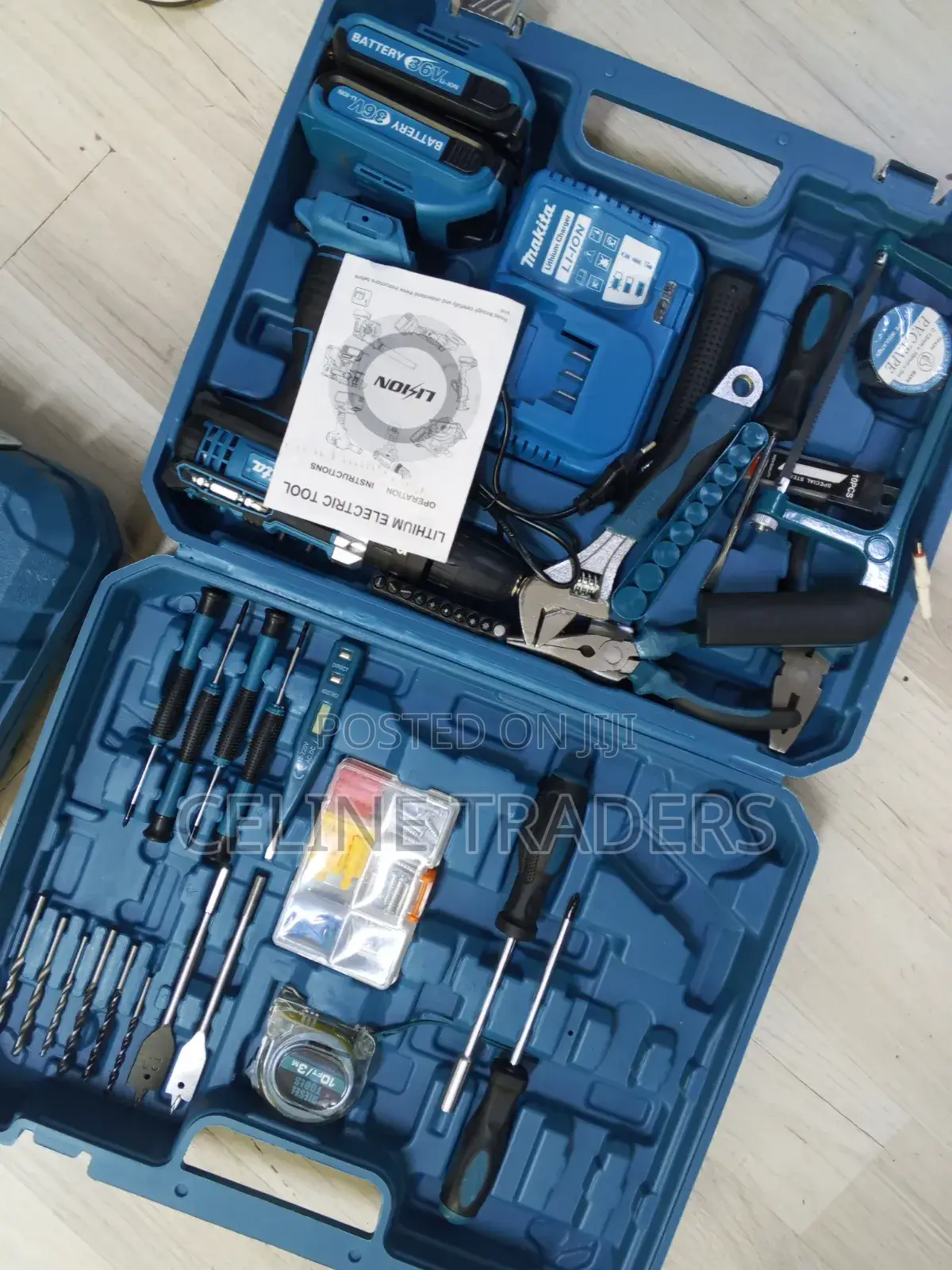 Complete Cordless Drill Tool Set