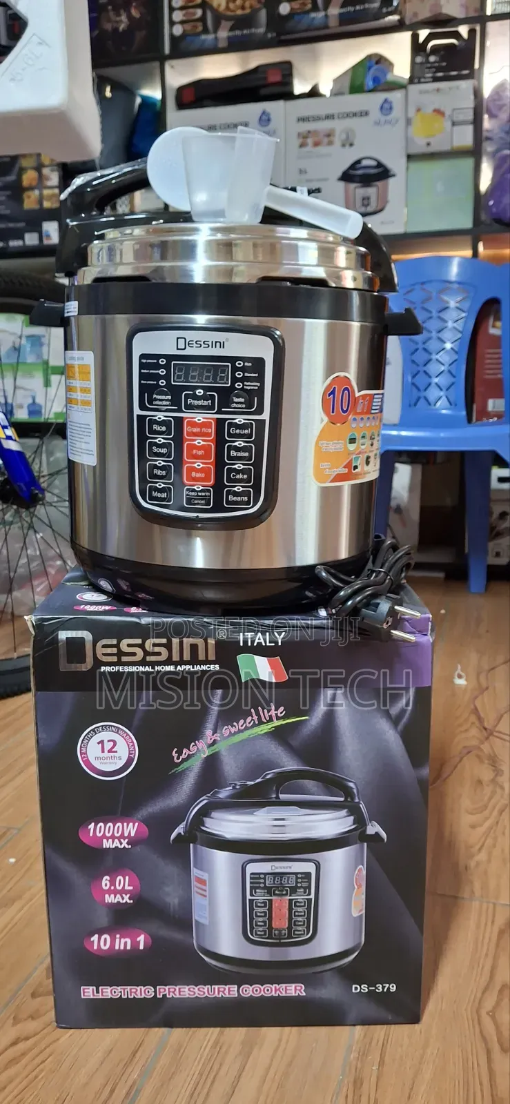 Dessini  Electric Pressure Cooker  6-Litre***