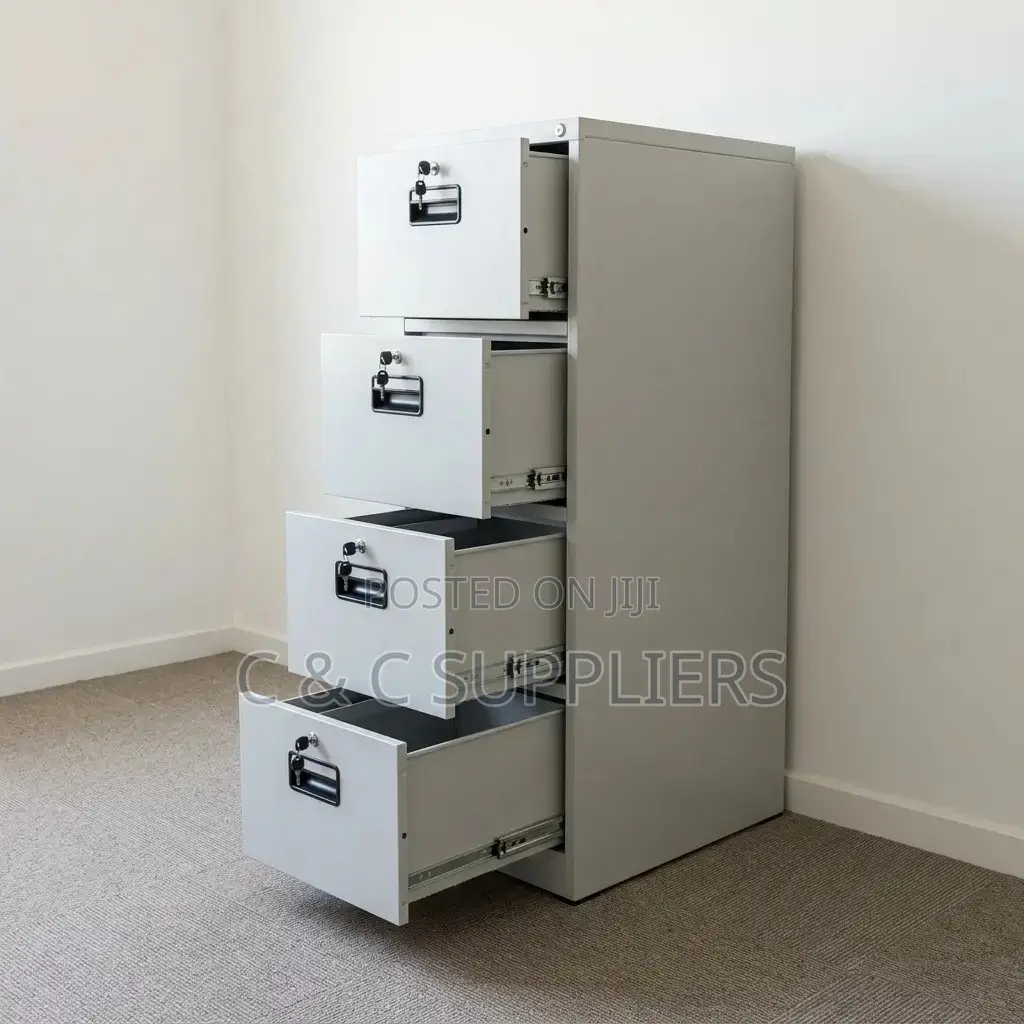 4-Drawers Steel Document Storage Cabinet
