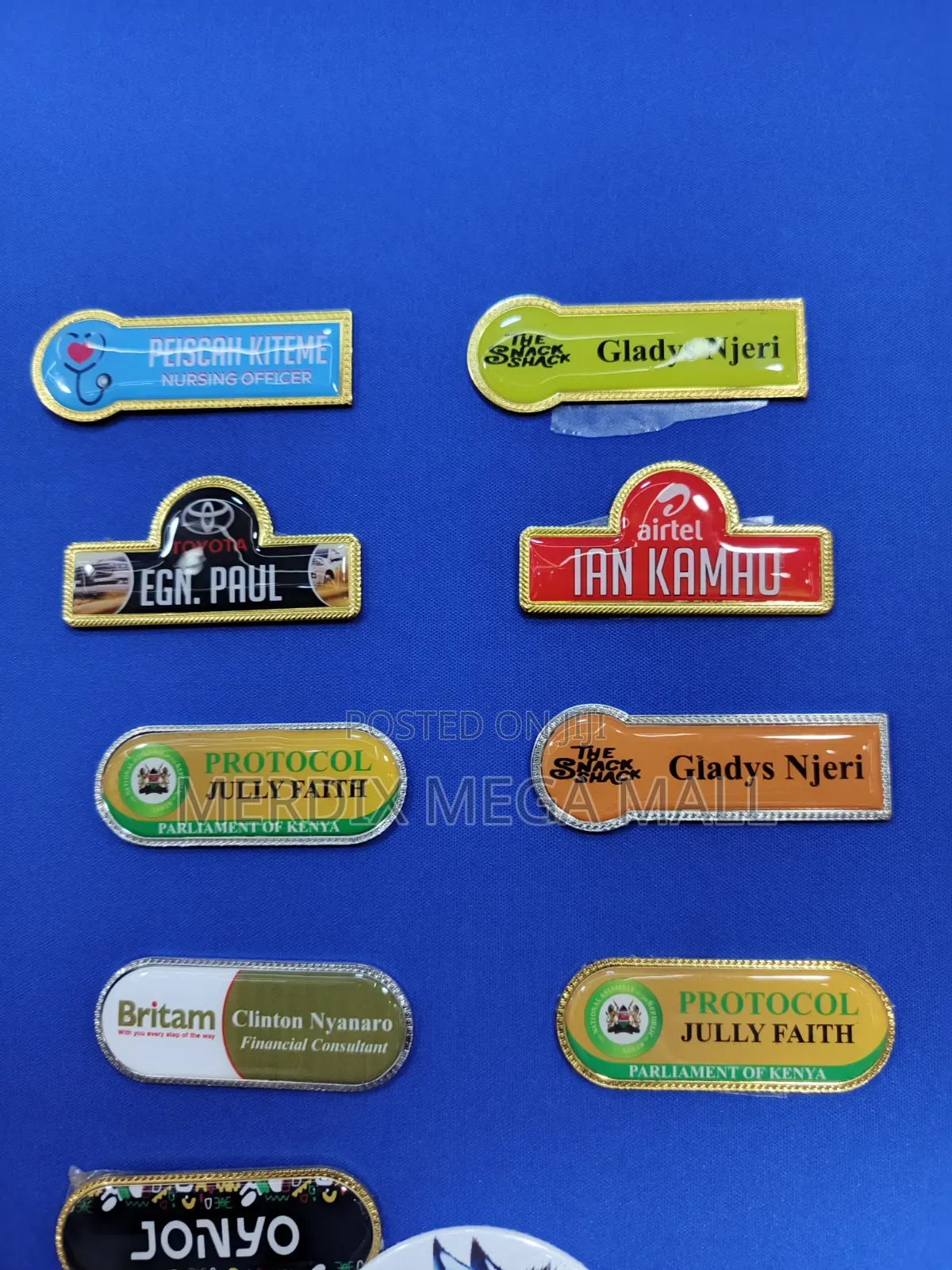 Nametags, Nametage, Nameplate