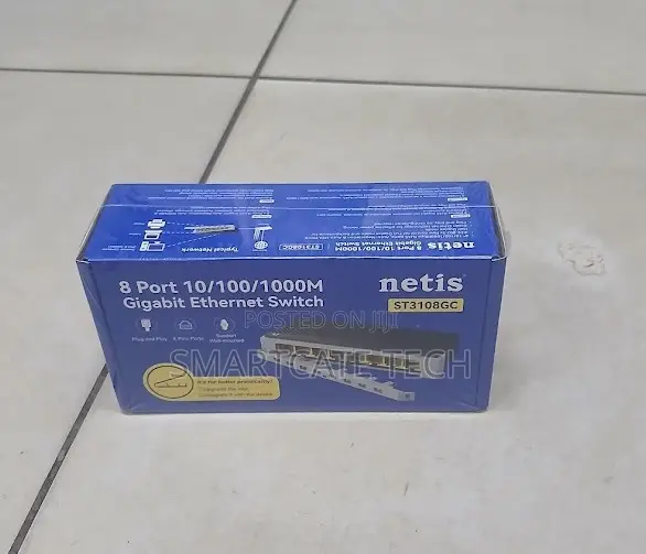 Netis ST3108GC 8Port Ethernet Switch Gigabit for Office
