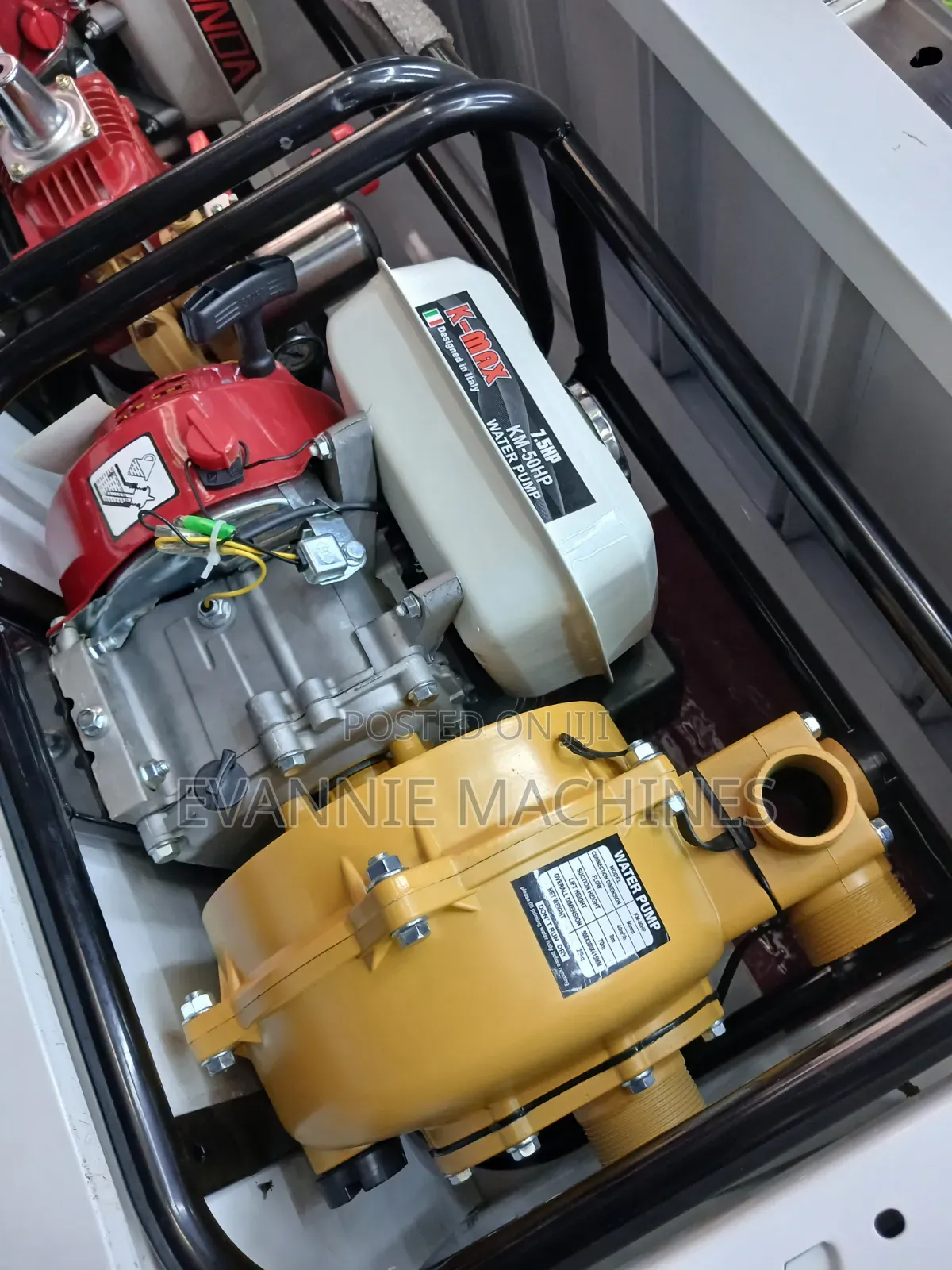 7.5HP K-Max Italy High-Pressure Gasoline Water Pump