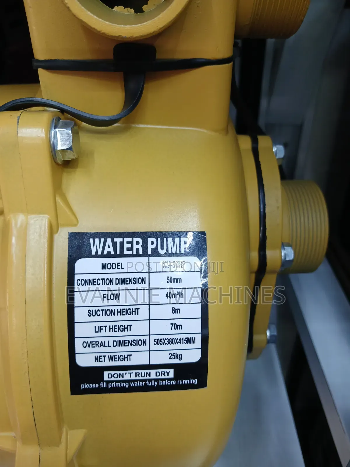 7.5HP K-Max Italy High-Pressure Gasoline Water Pump