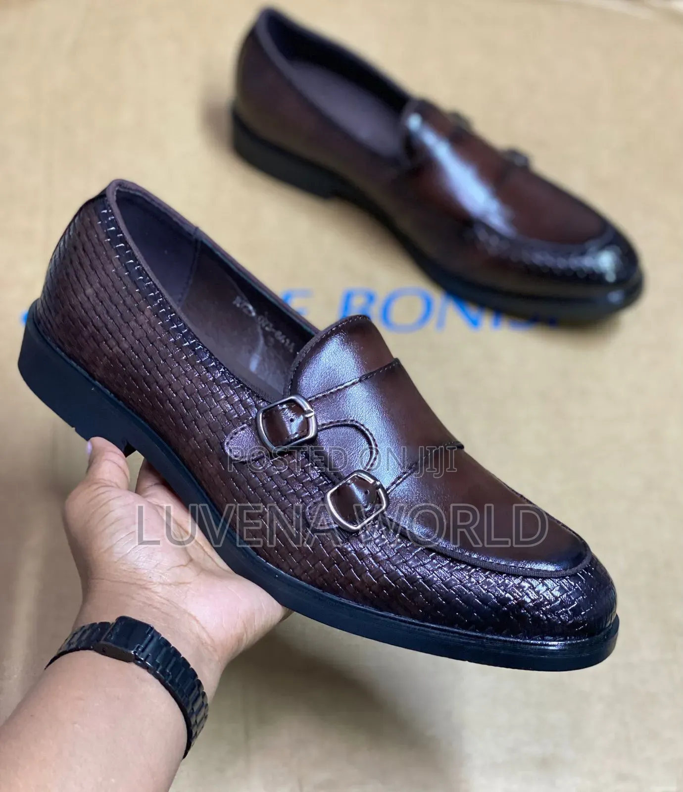 Double Monk Slipons