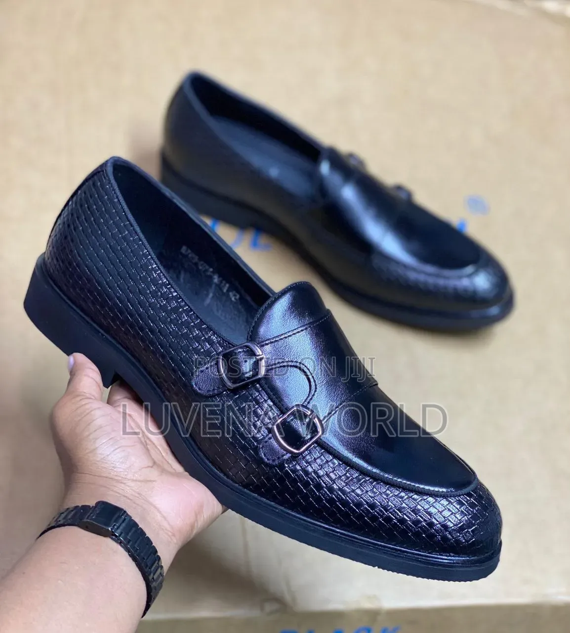 Double Monk Slipons