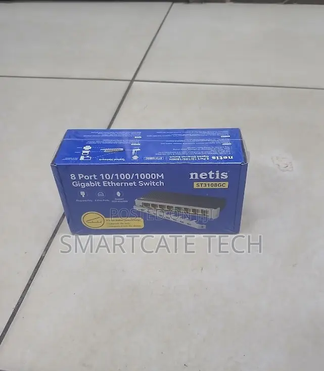 Netis ST3108GC 8-Port Gigabit Ethernet Switch for Fast Networking