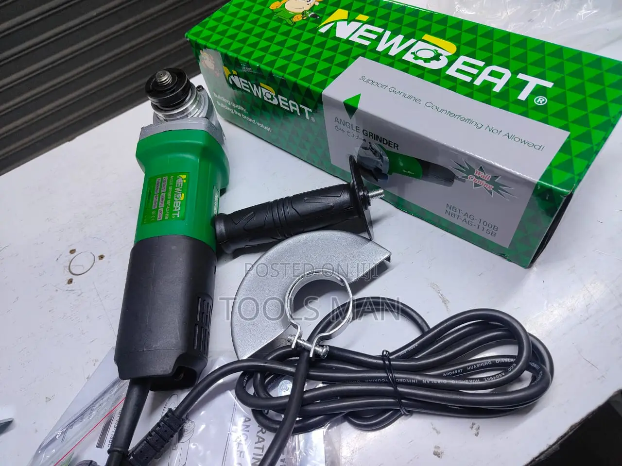 Newbeat 1000W Angle Grinder – 4" / 4.5"
