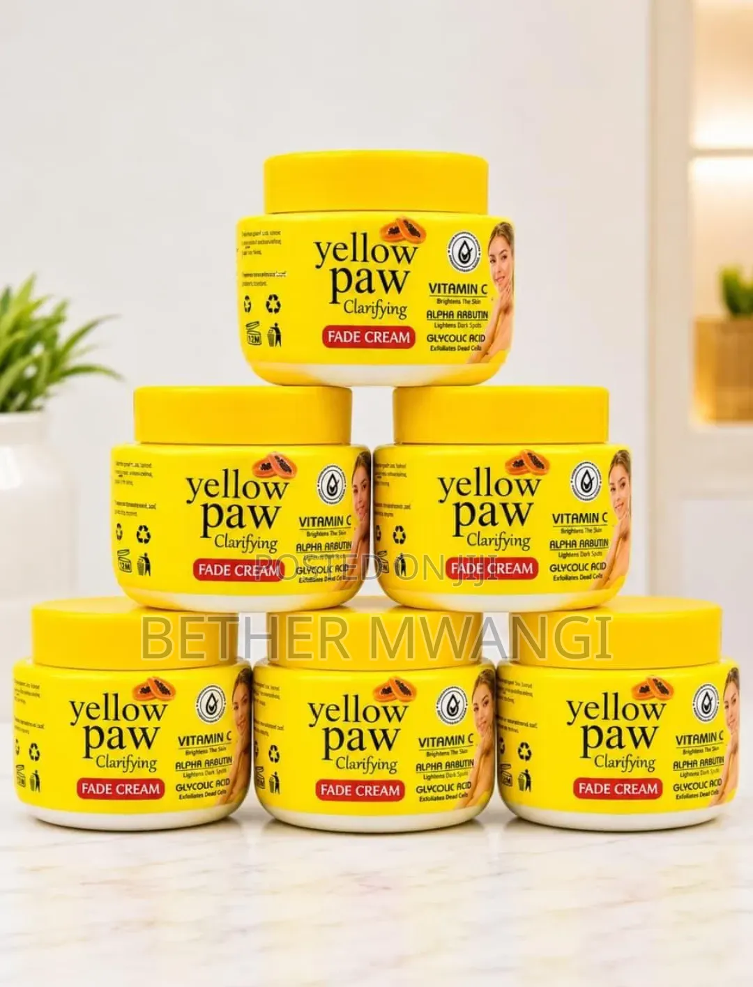 Yellow Paw Clarifying Fade Cream in Kenya