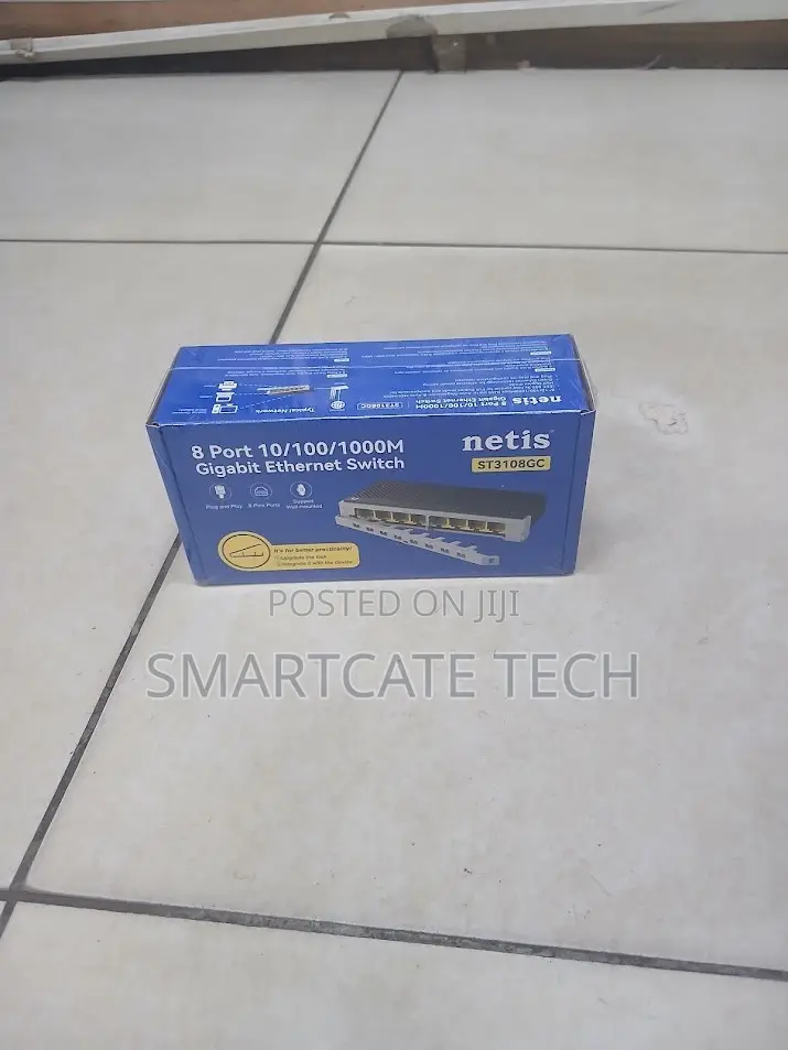 Netis ST3108GC 8-Port Gigabit Network Switch for Reliable Connectivity