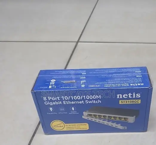 Netis ST3108GC 8-Port Gigabit Switch for Home and Office Networks