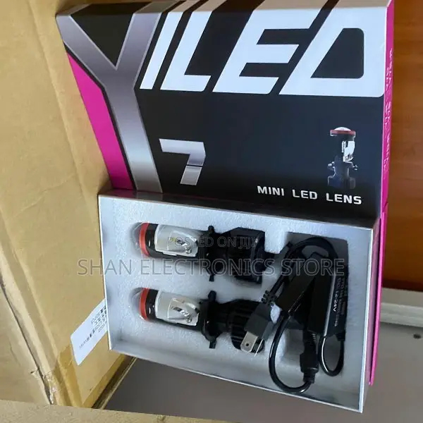 Y7 H4 Compact LED Projector Headlamp Bulbs